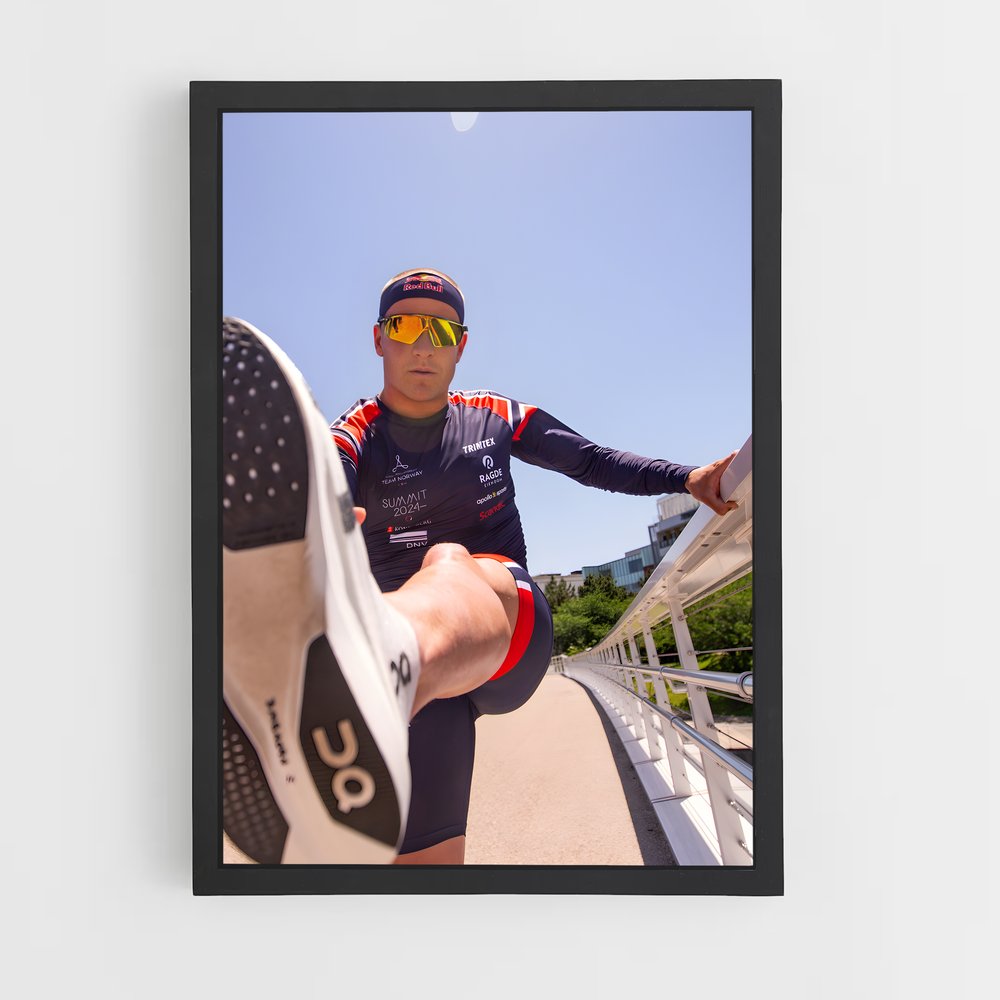 Poster Skateboard Hero – affiche Athlétisme (vue 2)
